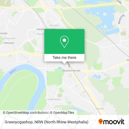 Greenyogashop map