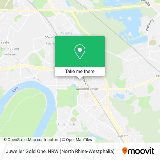 Juwelier Gold One map