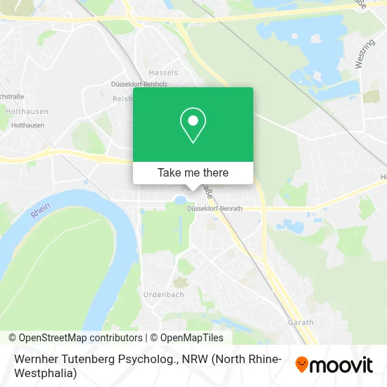 Wernher Tutenberg Psycholog. map