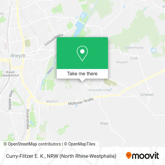 Карта Curry-Flitzer E. K.