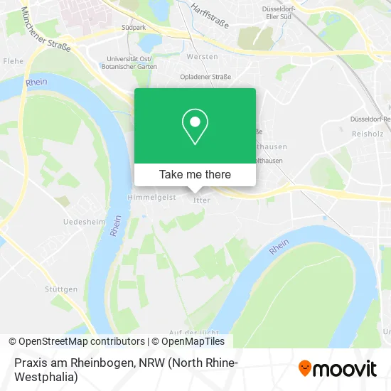 Карта Praxis am Rheinbogen