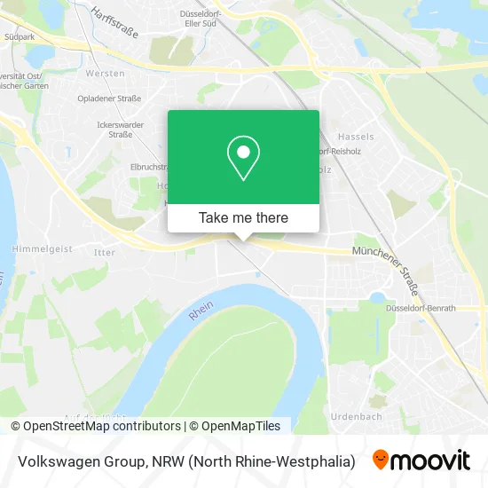 Volkswagen Group map