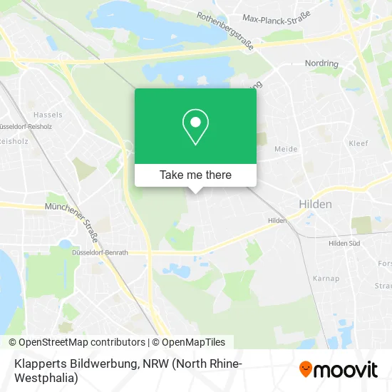 Карта Klapperts Bildwerbung