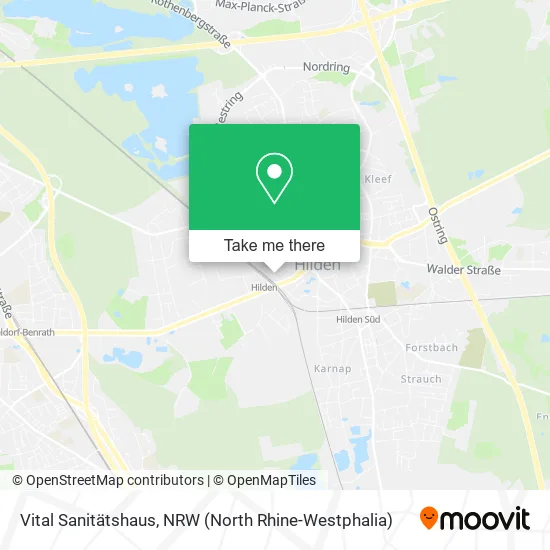 Карта Vital Sanitätshaus