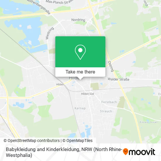 Карта Babykleidung and Kinderkleidung