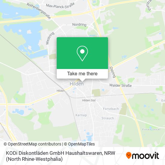 KODi Diskontläden GmbH Haushaltswaren map