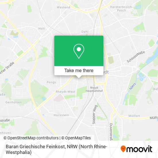 Baran Griechische Feinkost map