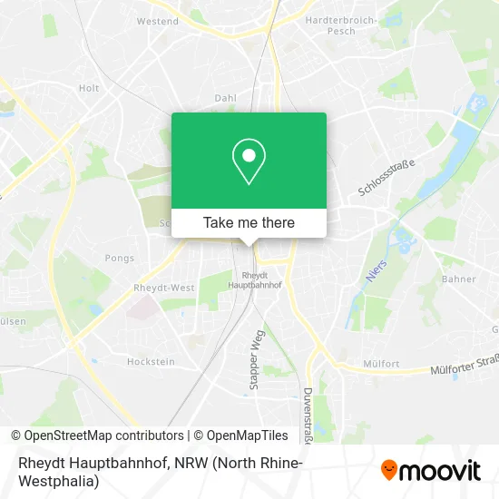 Rheydt Hauptbahnhof map