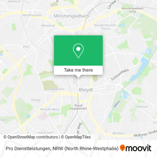 Pro Dienstleistungen map