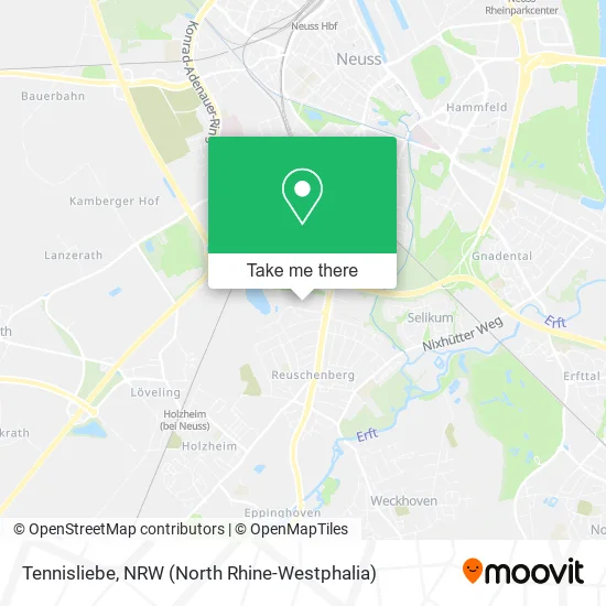 Карта Tennisliebe