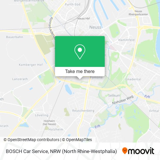 BOSCH Car Service map