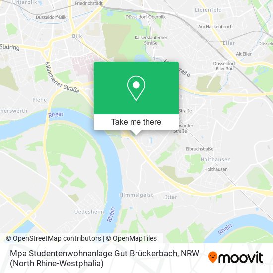 Mpa Studentenwohnanlage Gut Brückerbach map
