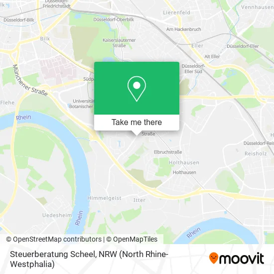 Steuerberatung Scheel map