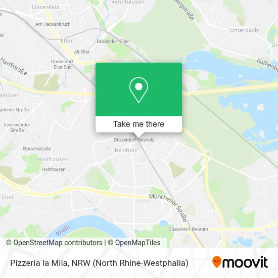 Pizzeria la Mila map