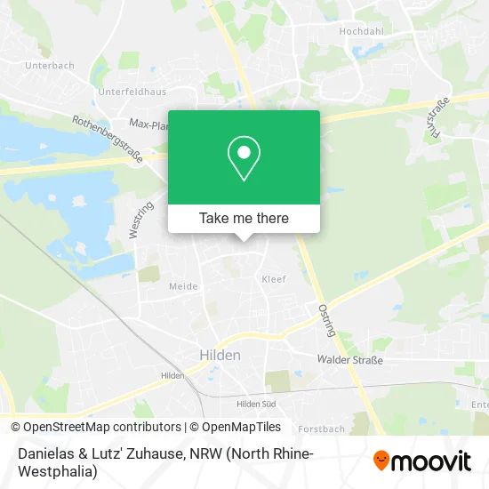 Карта Danielas & Lutz' Zuhause