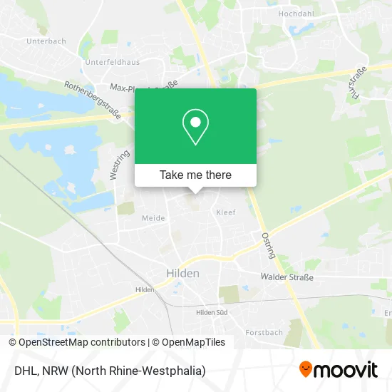 Карта DHL