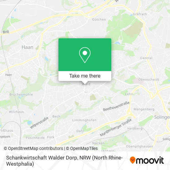 Schankwirtschaft Walder Dorp map