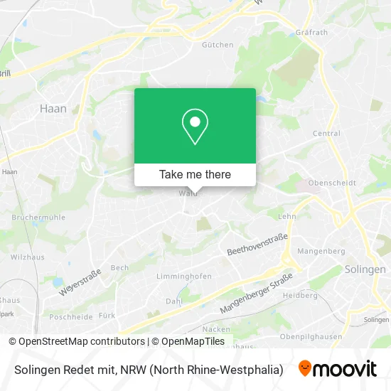 Карта Solingen Redet mit