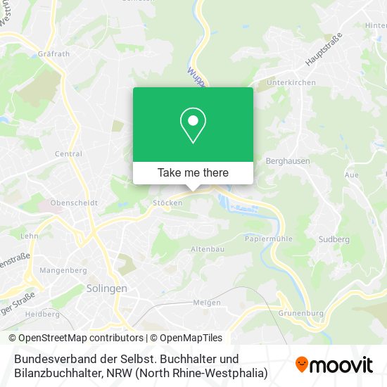 Bundesverband der Selbst. Buchhalter und Bilanzbuchhalter map