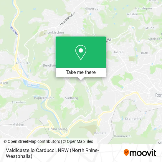 Карта Valdicastello Carducci