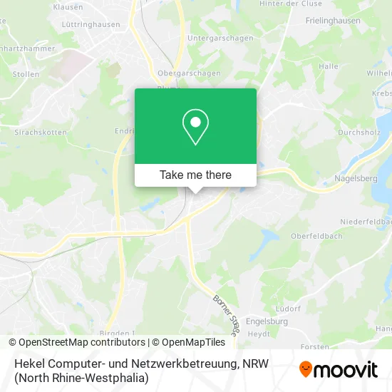 Карта Hekel Computer- und Netzwerkbetreuung