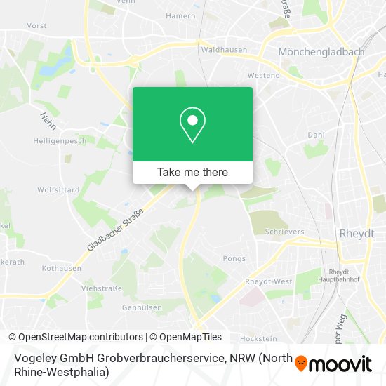 Vogeley GmbH Grobverbraucherservice map