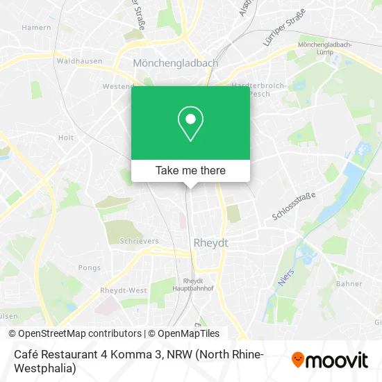 Café Restaurant 4 Komma 3 map