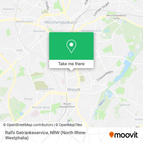 Ralfs Getränkeservice map