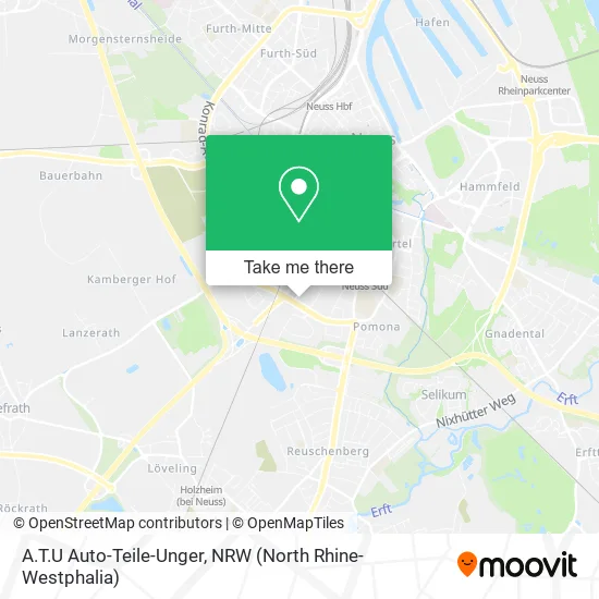 Карта A.T.U Auto-Teile-Unger