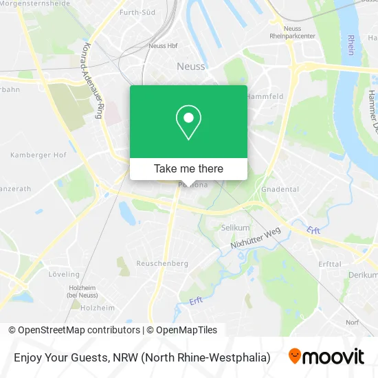 Enjoy Your Guests map