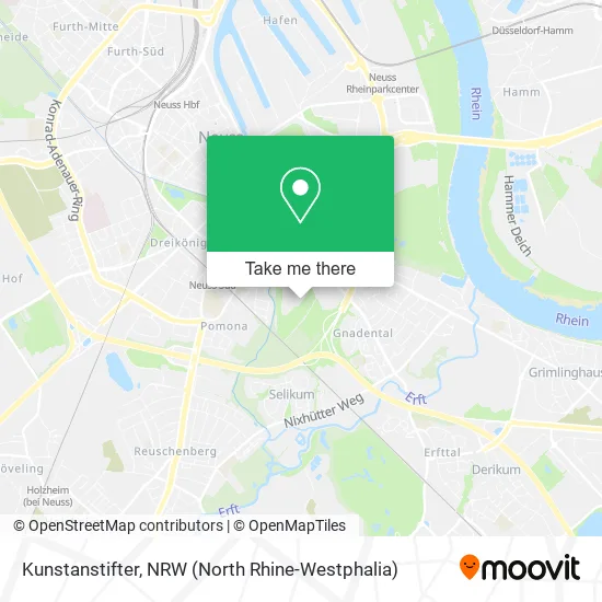 Карта Kunstanstifter