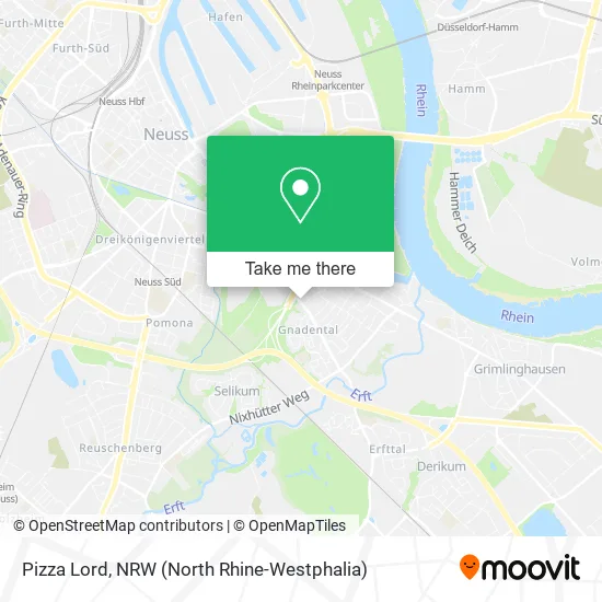 Карта Pizza Lord