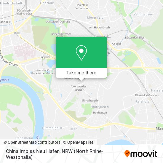 China Imbiss Neu Hafen map