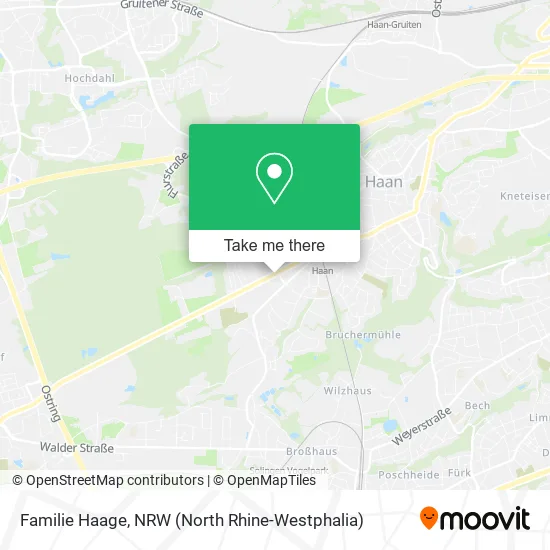 Карта Familie Haage