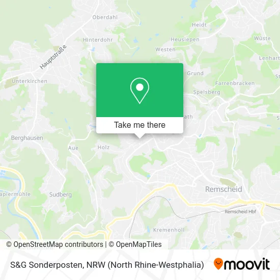 S&G Sonderposten map