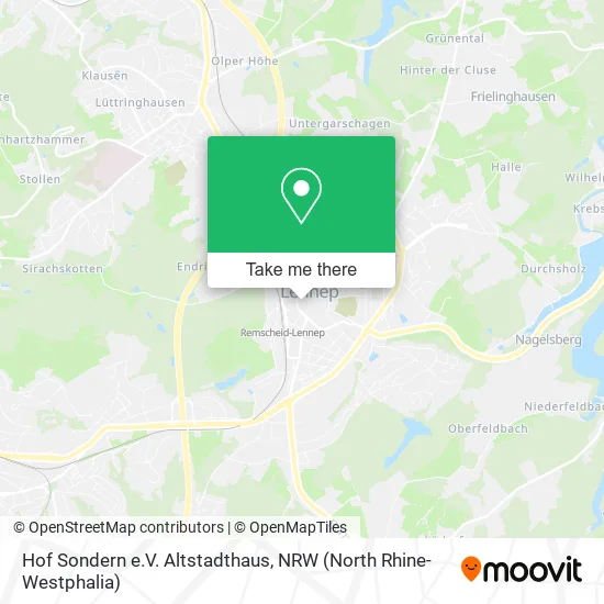 Hof Sondern e.V. Altstadthaus map