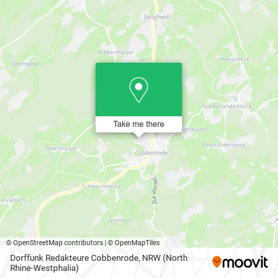 Карта Dorffunk Redakteure Cobbenrode