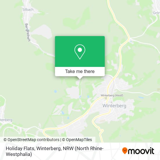 Holiday Flats, Winterberg map