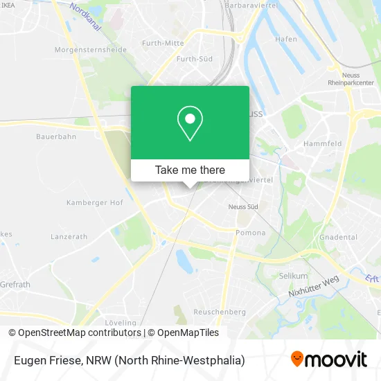 Карта Eugen Friese