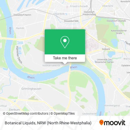 Карта Botanical Liquids