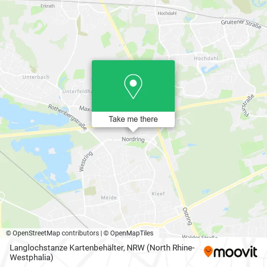 Карта Langlochstanze Kartenbehälter