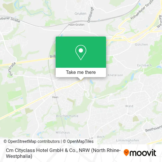 Cm Cityclass Hotel GmbH & Co. map