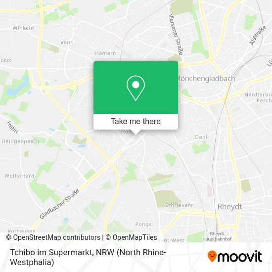 Карта Tchibo im Supermarkt