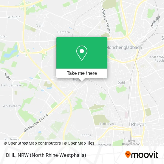 Карта DHL