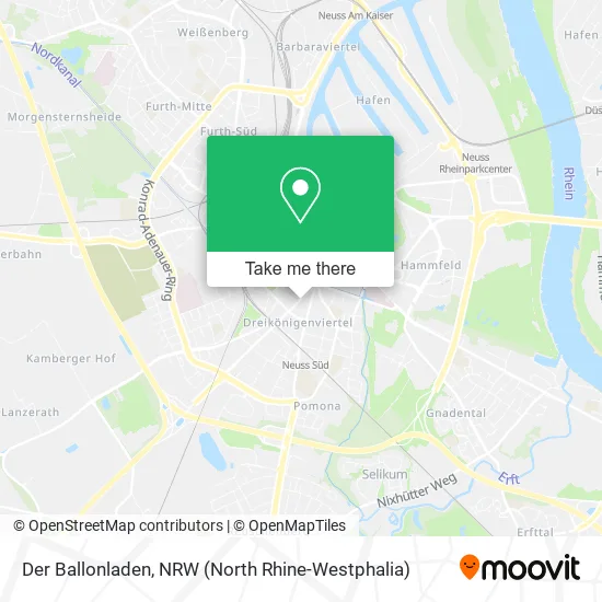 Карта Der Ballonladen
