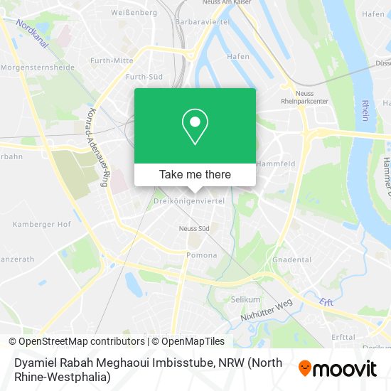 Dyamiel Rabah Meghaoui Imbisstube map
