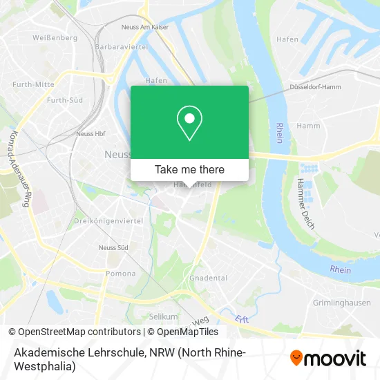 Карта Akademische Lehrschule