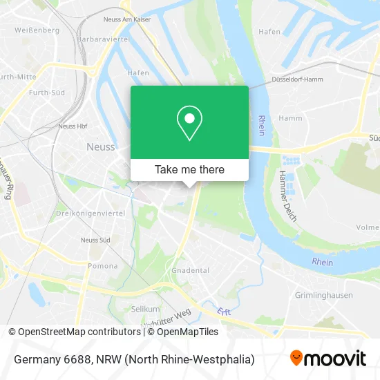 Карта Germany 6688