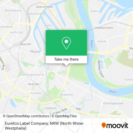 Euretco Label Company map