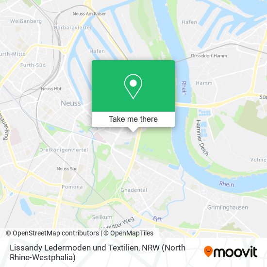 Lissandy Ledermoden und Textilien map